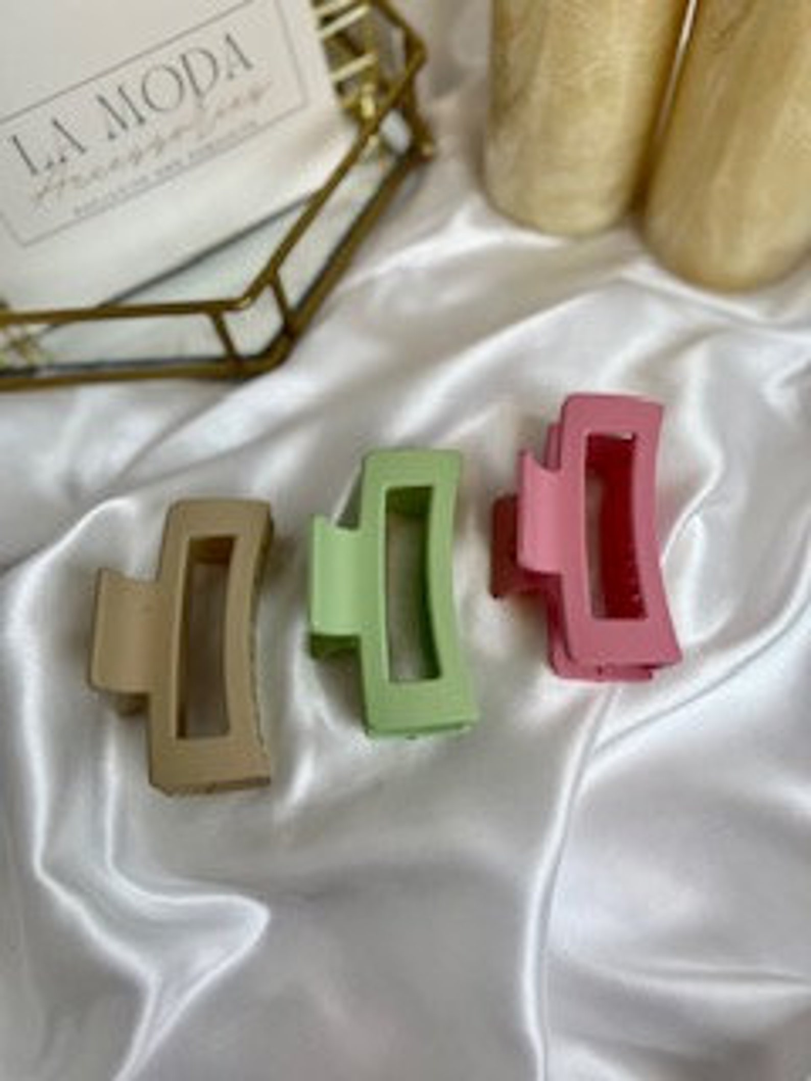 Multicoloured Maxi Claw Hair Clips Hair Accessories for Her Etsy