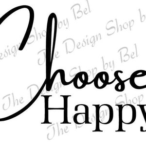 Choose Happy Period SVG File