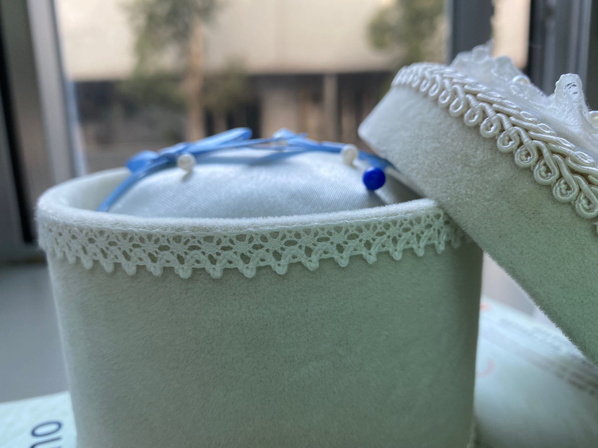 Narrow Picot Edge Cotton Cluny Crochet Lace Trim, 5/16