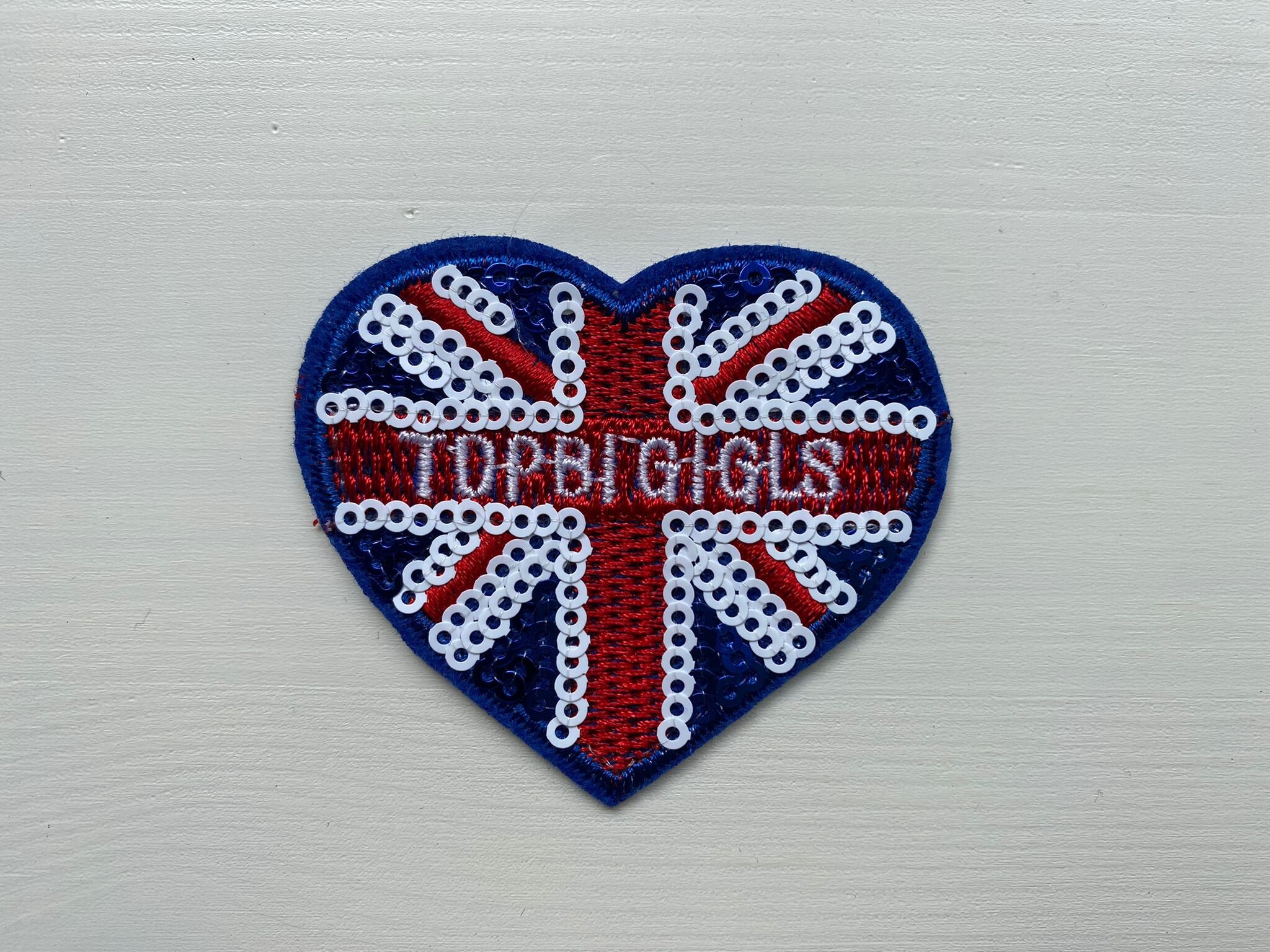 Sequin Union Jack - Etsy