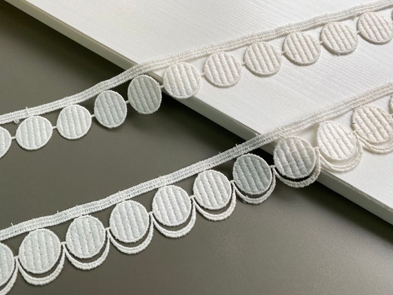 Ecru Cotton Lace 3.2 cms Ecru Cotton Lace 3.2 cms