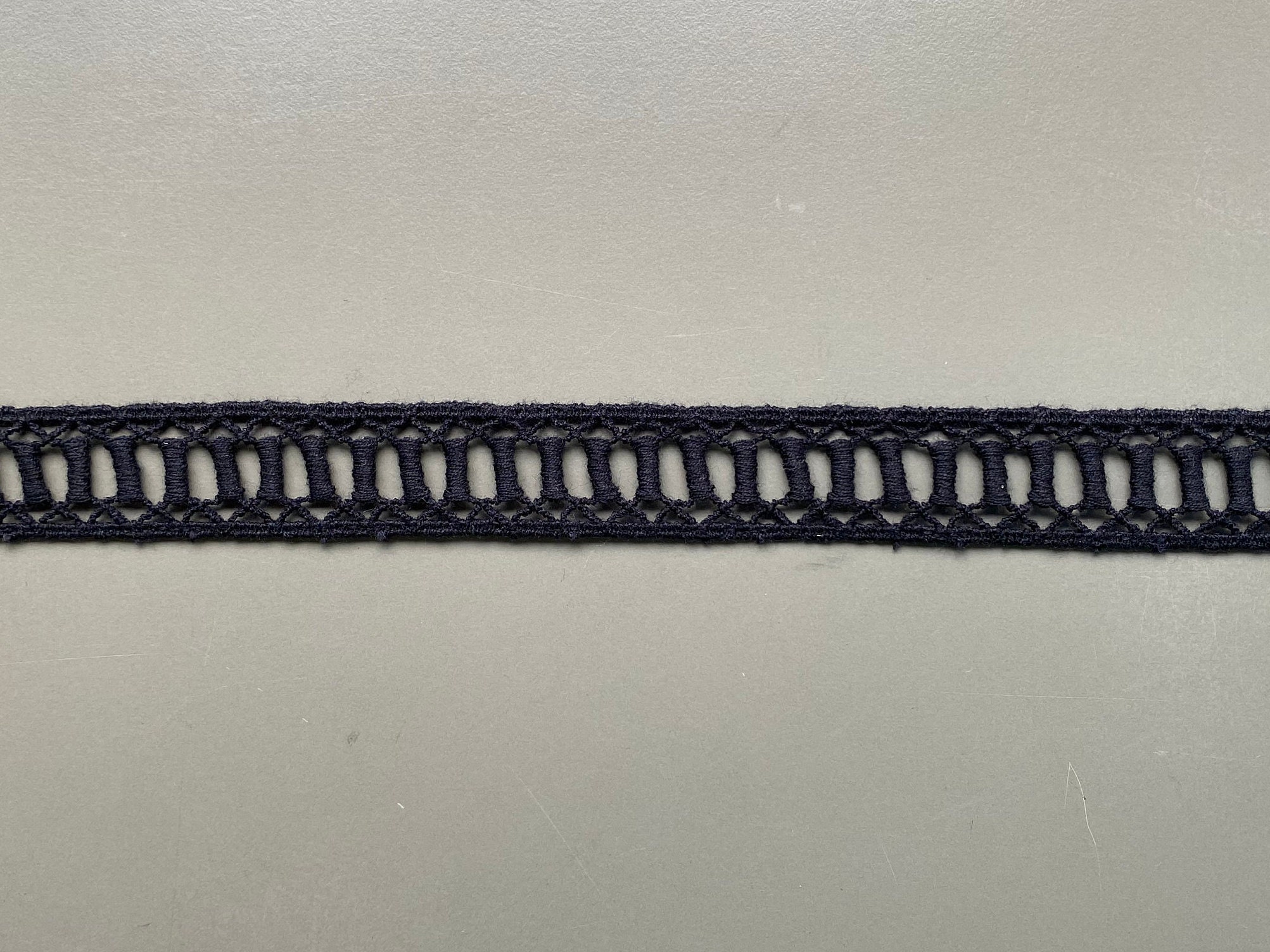 Ladder Entredeux Cotton Venice Lace Trim, 1 1/8