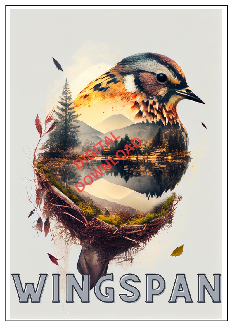 Board Game Wall Poster Art Print Wingspan Multiple Sizes - Etsy