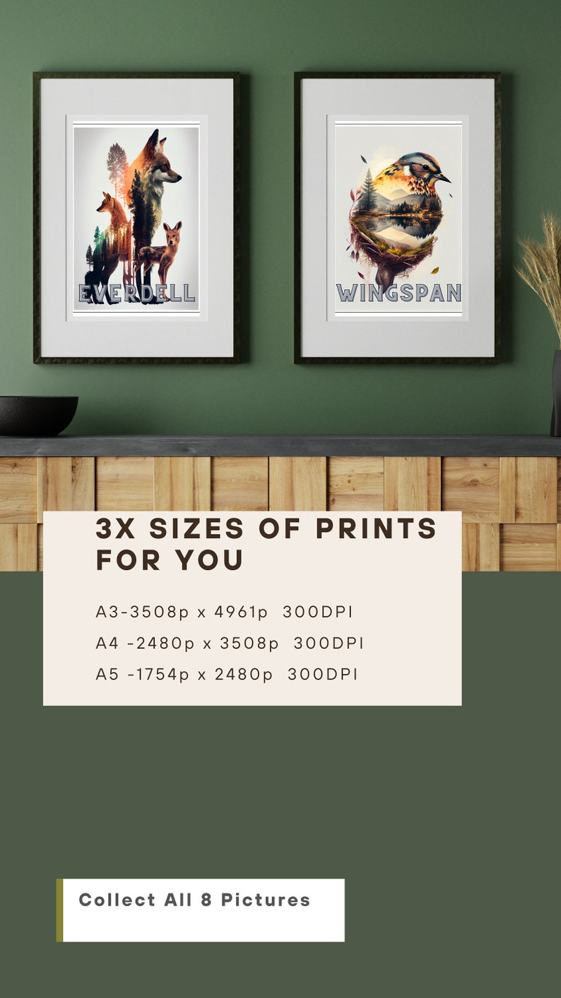 Board Game Wall Poster Art Print Ark Nova Multiple Sizes Digital ...