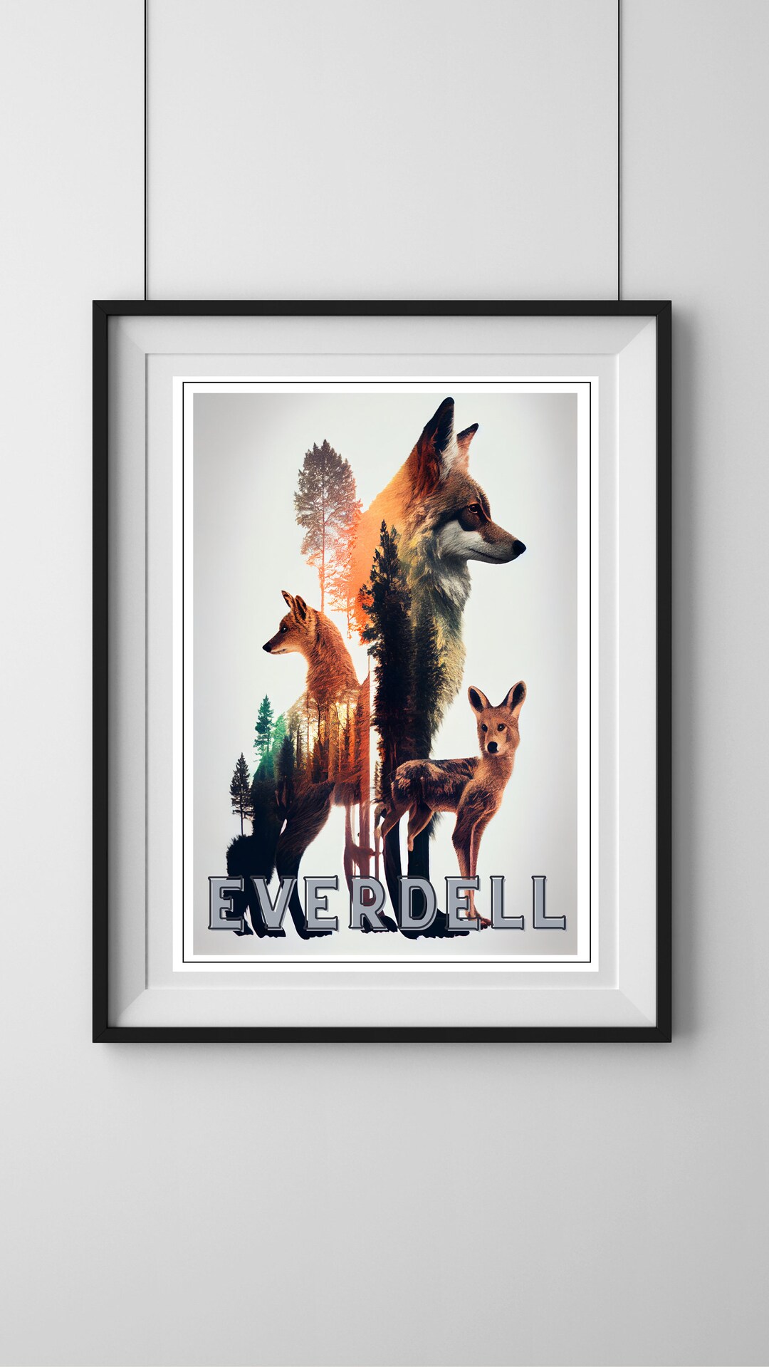 Board Game Wall Poster Art Print Everdell Multiple Sizes - Etsy