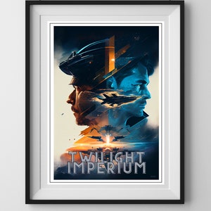 Bordspel muurposter kunstprint Twilight Imperium meerdere maten