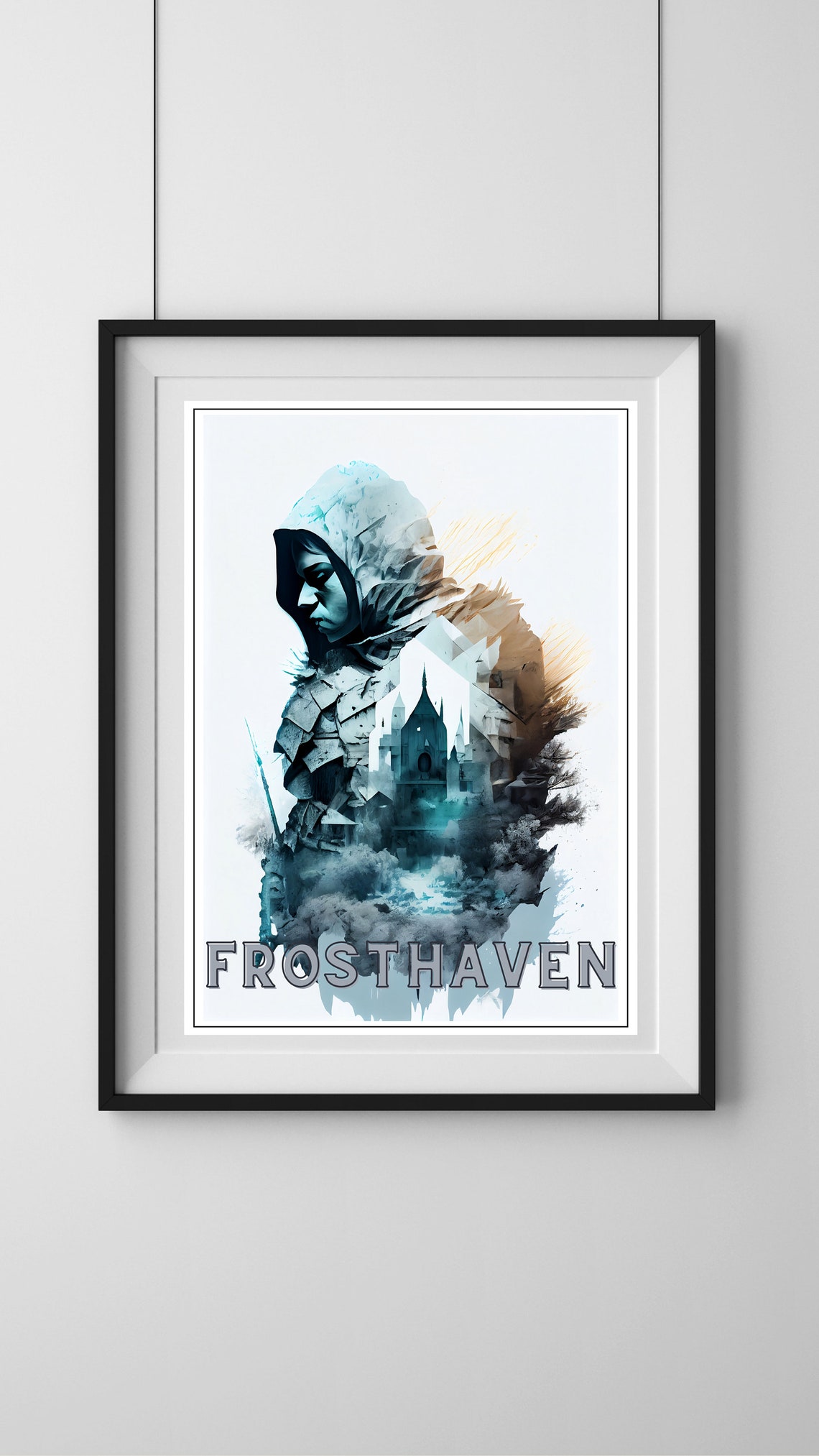 Board Game Wall Poster Art Print Frosthaven Multiple Sizes - Etsy