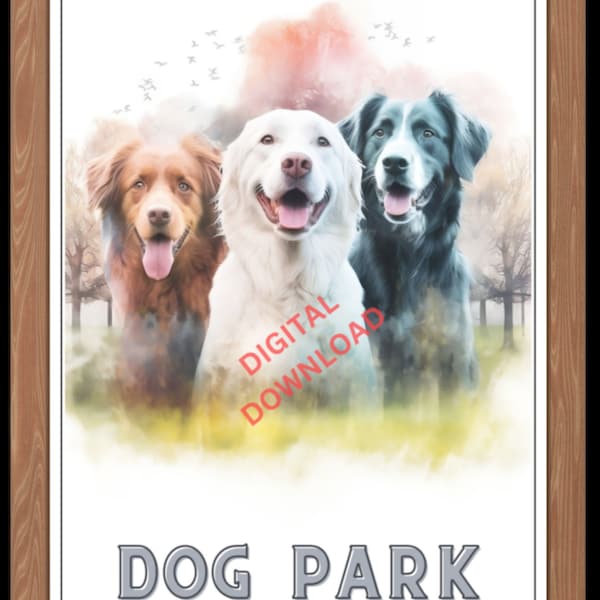 Dog Park Board Game Etsy