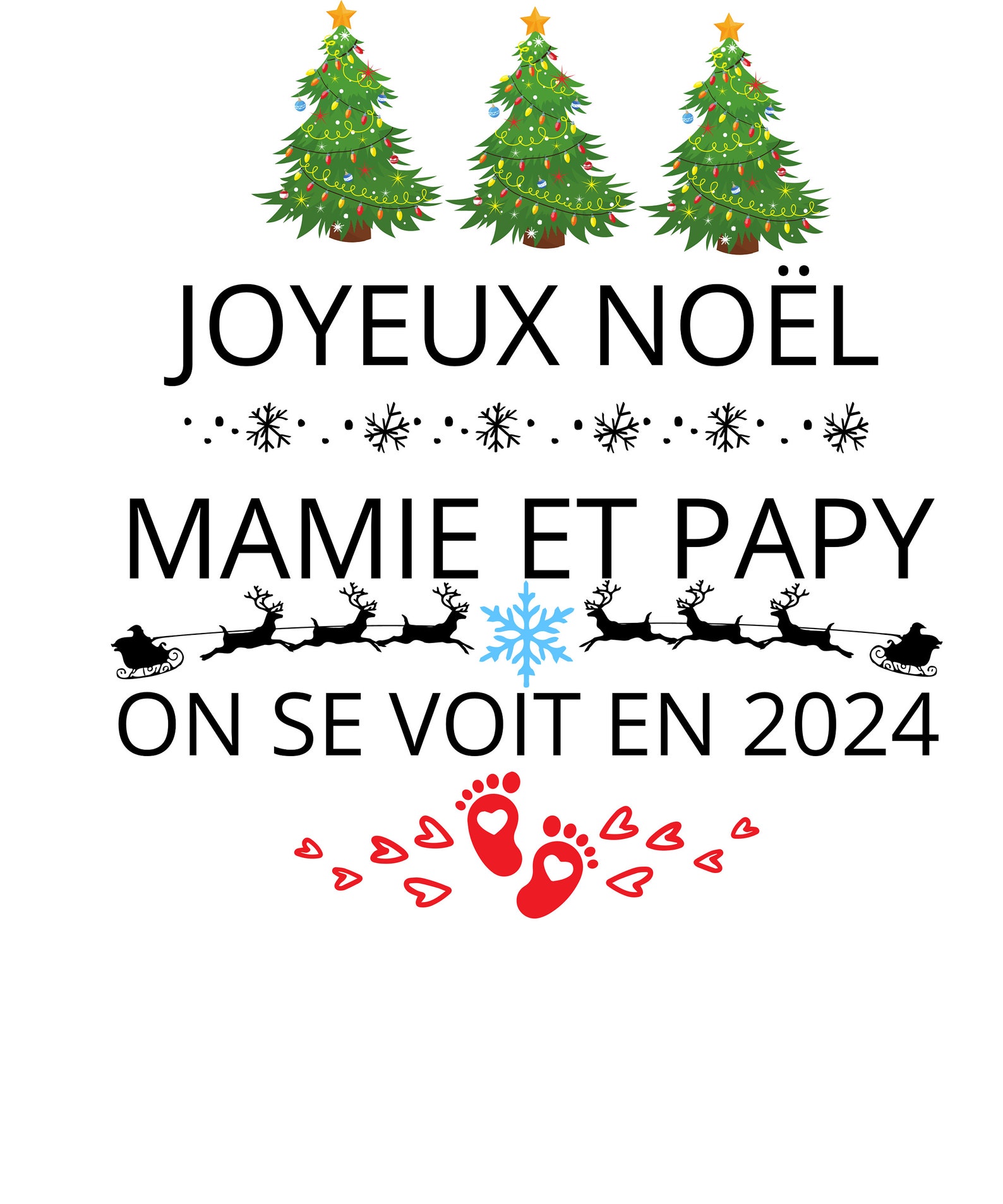 Noël Grossesse Annonce PNG SVG PDF Pdf Fichier Numérique, Annonce De Bébé Grossesse, Commande