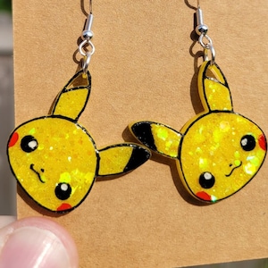 Monster or Ball Dangle Earrings | Tail Earrings