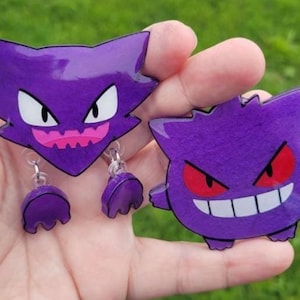 Custom Resin Ghosts Keychain | Magnet | Badge Reel