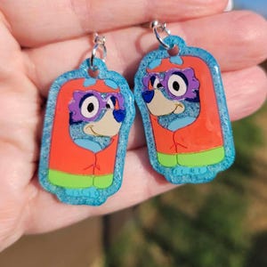 Blue Heeler Dog/Puppy | Janet | Granny | Grannies | Keychain or Earrings