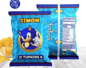 Hedgehog chip bag, treat bag/ Digital file