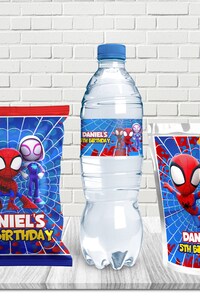 Spidey and his Amazing Friends Birthday Bundle/ Editable Files/ 14 files