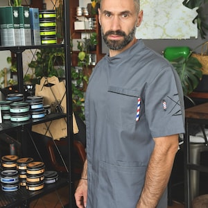 Barber&#39;s Smock Grey by Ergostyl