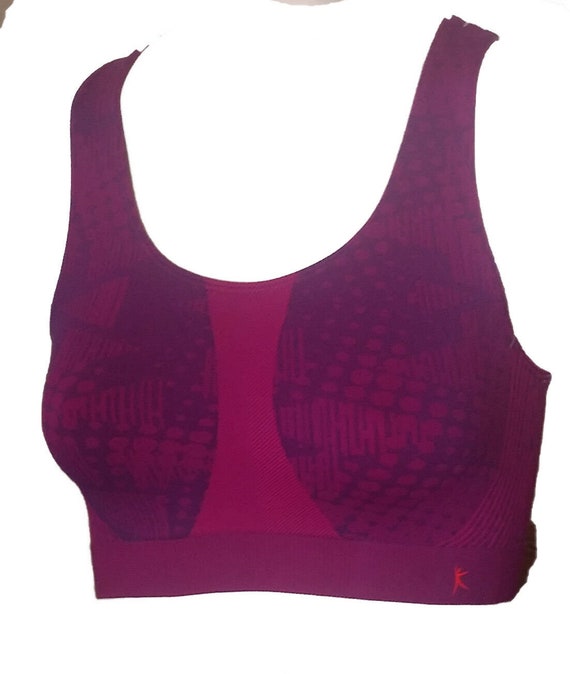 Sport Bra Danskin Seamless Racerback Sport Bra Value 2-pack Med-impact -   Canada