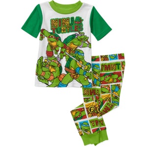 Teenage Mutant Ninja Turtles Mens Lounge Pants TMNT Green Pjs Trousers