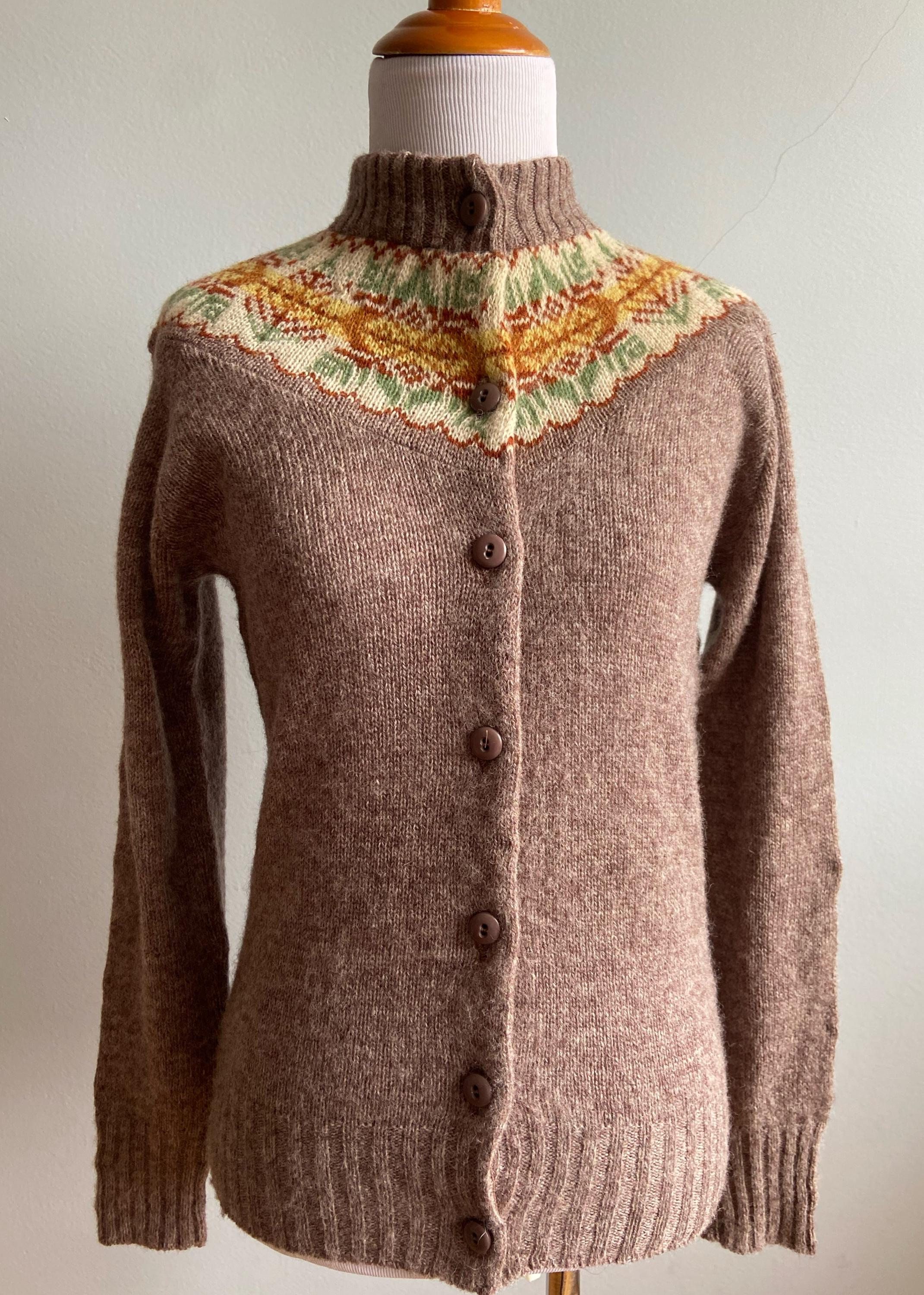 トップス 70s Scottish Cardigan Vintage Scottish Cardigan - Etsy Canada