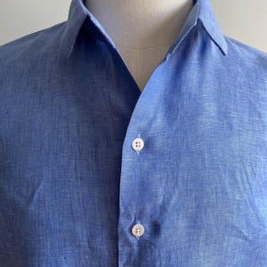 Men’s Classic “Barthelemy” Linen Shirt Made in Brazil