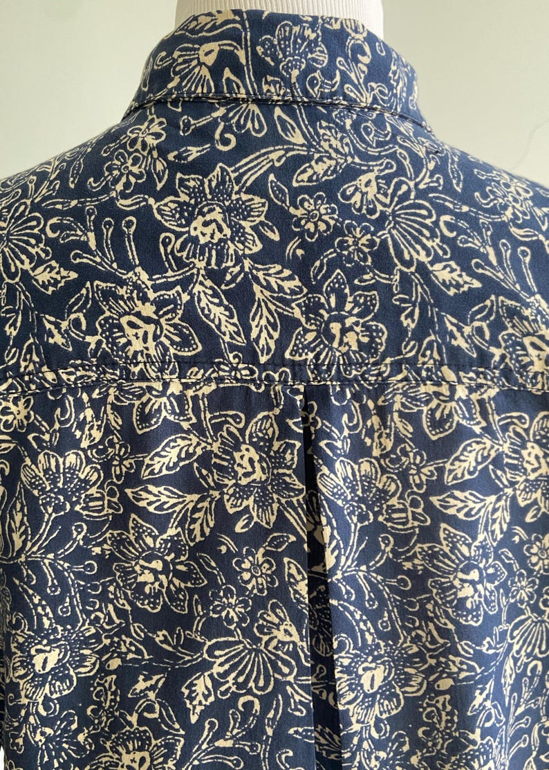 Chemise boutonnée en coton imprimée « Maeve/Anthropologie » pour femme classique image 8