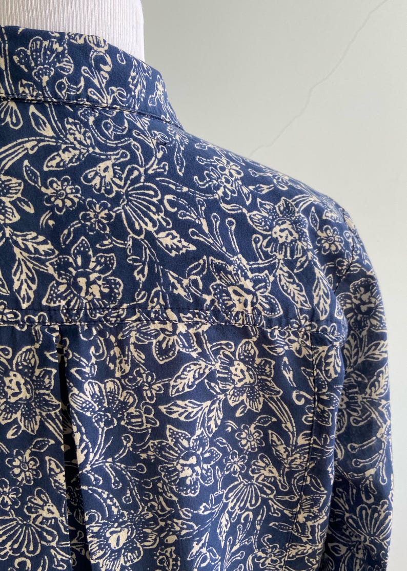 Chemise boutonnée en coton imprimée « Maeve/Anthropologie » pour femme classique image 7