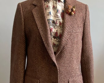HEUGN ユーゲン MIX TWEED BROWN COAT031 HEUGN (ユーゲン)/