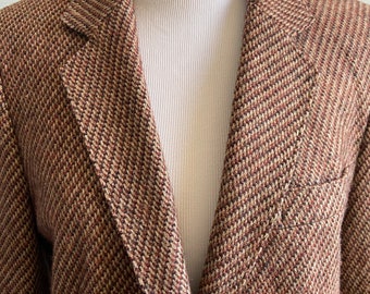 Vintage Tweed Jacket Made in Japan - Etsy