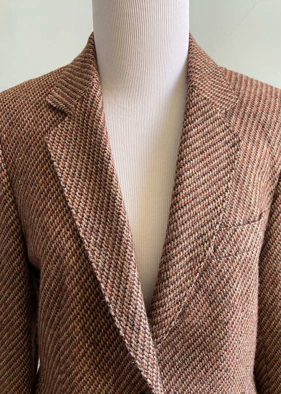 Vintage Tweed Jacket Made in Japan - Etsy