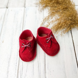 Leather Waldorf Doll Shoes. Leather Shoes for Dolls, handmade boots, doll boots
