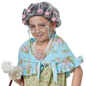 old lady fancy dress hen party Granny fancy dress ideas