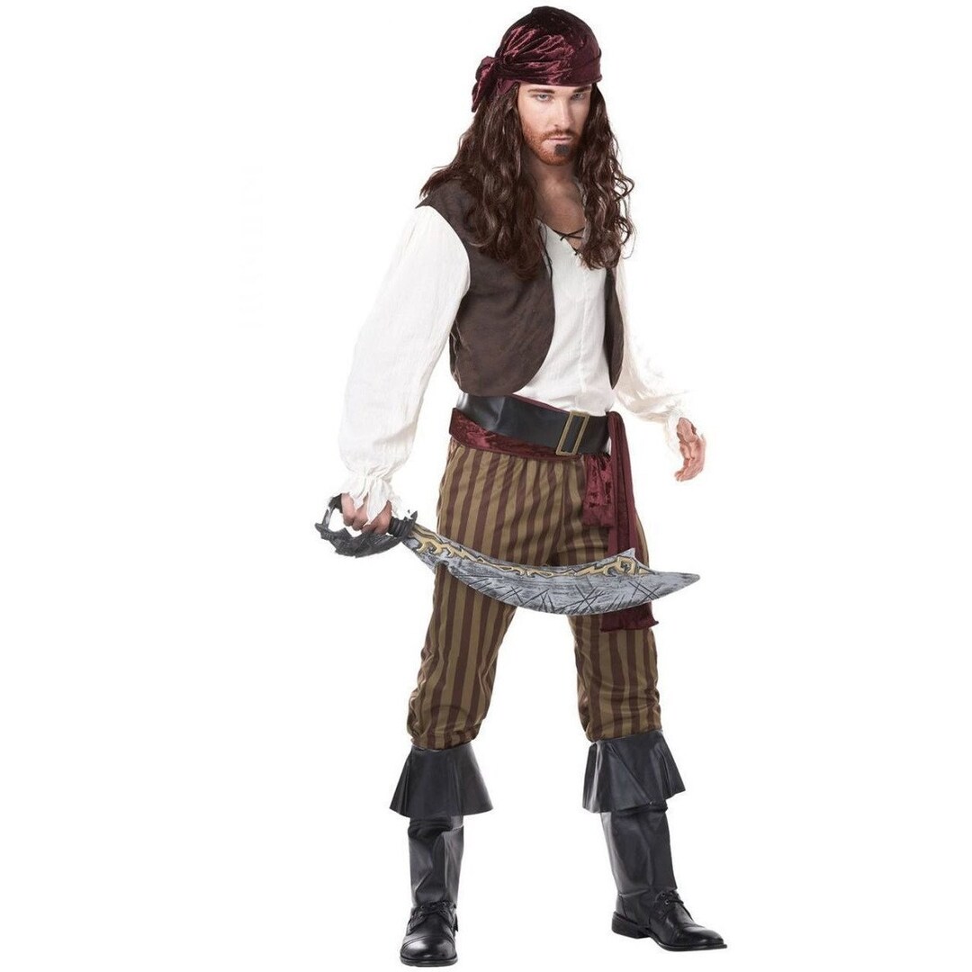 Adult Men's Ruthless Rogue Pirate Costume main image 1
