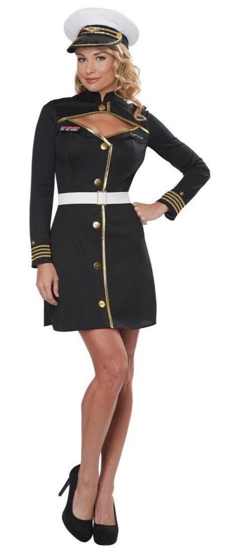 Black Military Dress - Etsy