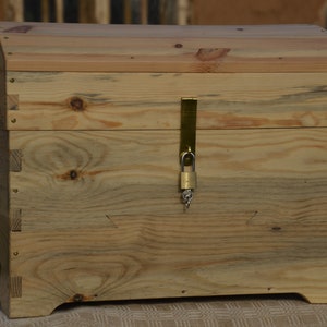 Big Chest Handmade Large XL Durable Old-school Wooden Box-Chest