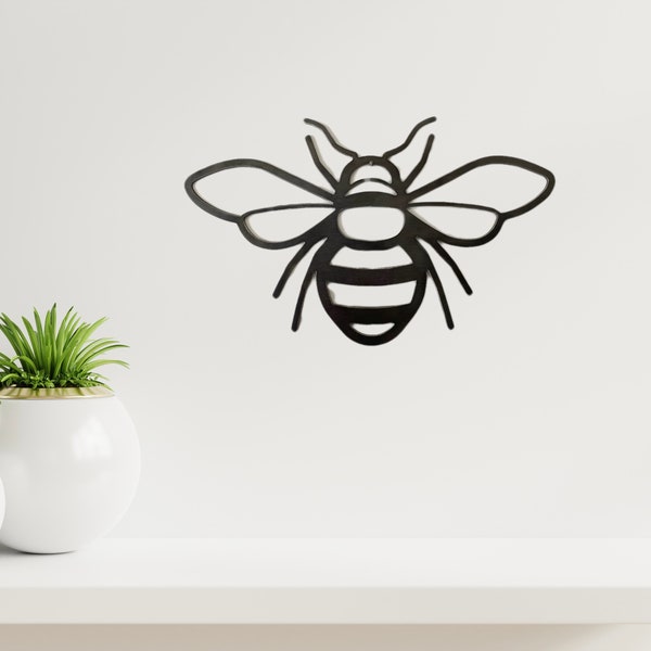 Bee Metal Art Etsy