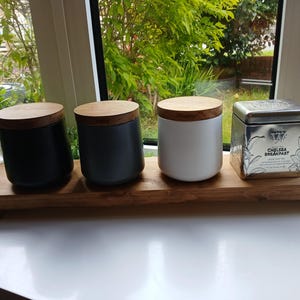 Large wooden kitchen countertop stand bild 4