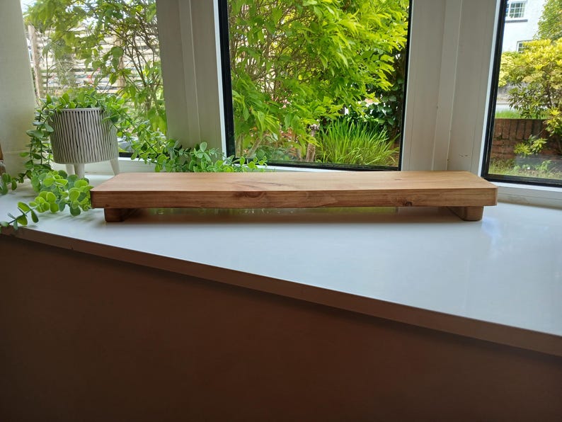 Large wooden kitchen countertop stand bild 15
