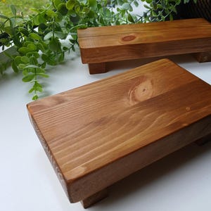 Large wooden kitchen countertop stand bild 3
