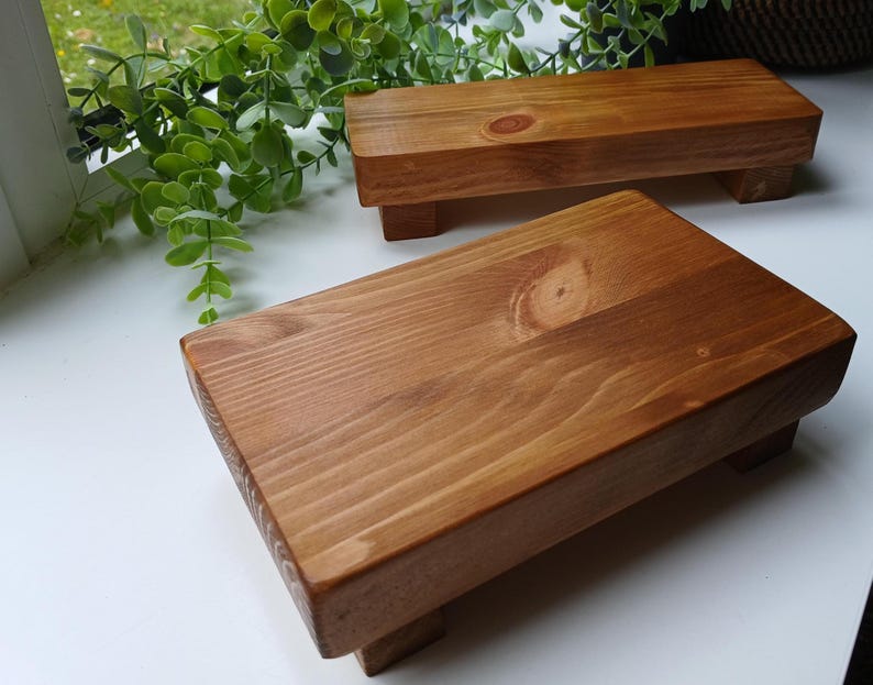 Large wooden kitchen countertop stand bild 3