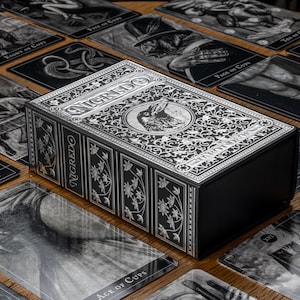 NIGREDO TAROT DECK shadow work tarot card gothic tarot gift deck