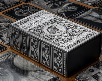NIGREDO TAROT DECK shadow work tarot card gothic tarot gift deck