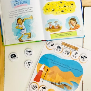 The 10 plagues of Egypt Moses Activity Sheet Cut out in order Printable