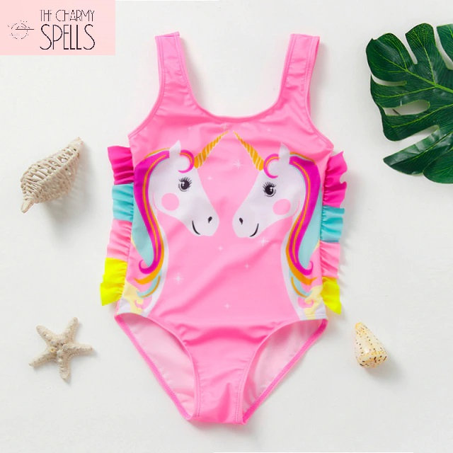 Girls unicorn deals swimsuit