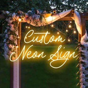 Placa de nome de neon | Placa de LED | Placa de casamento | Placa de boas-vindas para casamento | Placa personalizada | Placa de acrílico | Placa de neon | Placa personalizada | Placa de neon personalizada