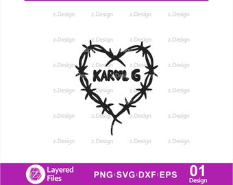 Karol G tattoo SVG and PNG, KG Sport, manana sera bonito svg, Bichota Sublimation, Karol G svg, La Bichota, Karol G Cricut, Digital Download