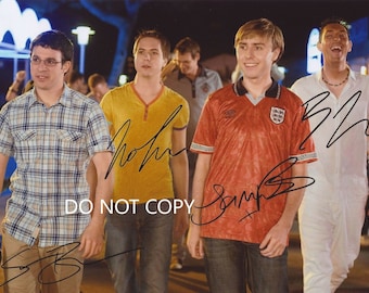 THE INBETWEENERS   A4 Autographed Hand Signed Photo