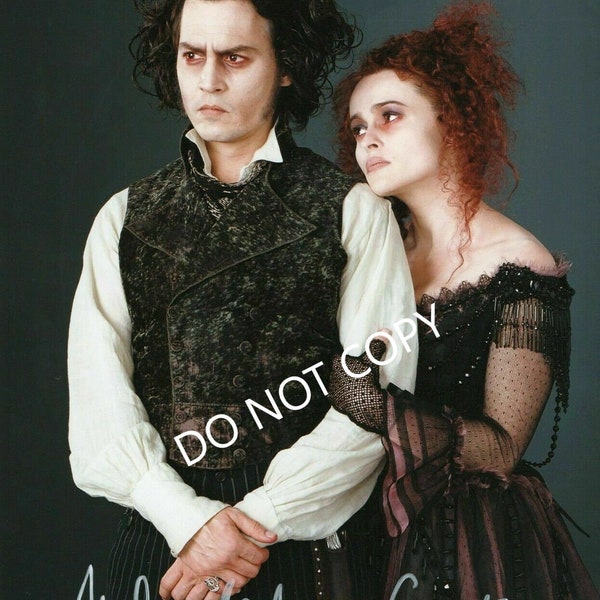 Helena Bonham Carter  8 x10" (20x25 cm) Autographed Hand Signed Photo