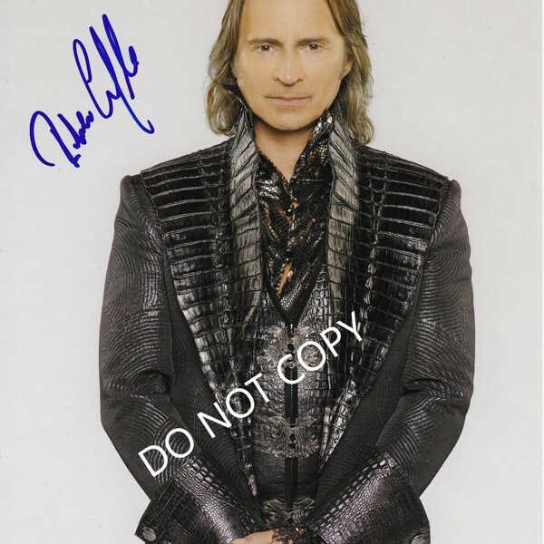 Robert Carlyle ONCE UPON A TIME   8 x10" (20x25 cm) Autographed Hand Signed Photo