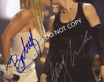 BRITNEY SPEARS AUTOGRAPHED SIGNED A4 PP POSTER PHOTO PRINT 18 