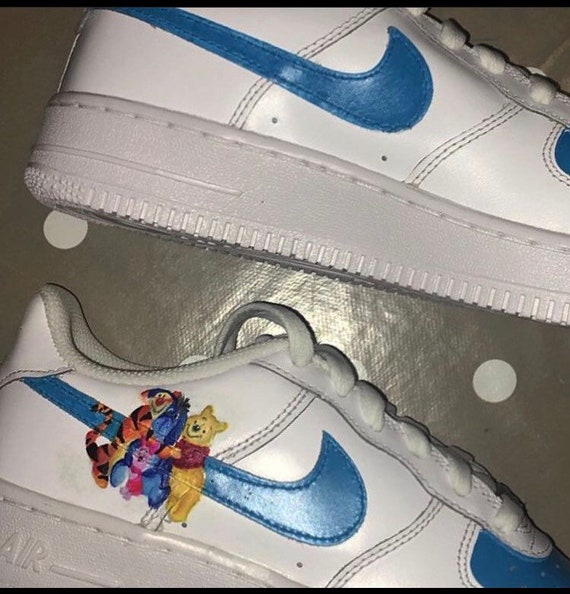 Disney Winnie The Pooh And Friends Nike Airforce 1 Etsy