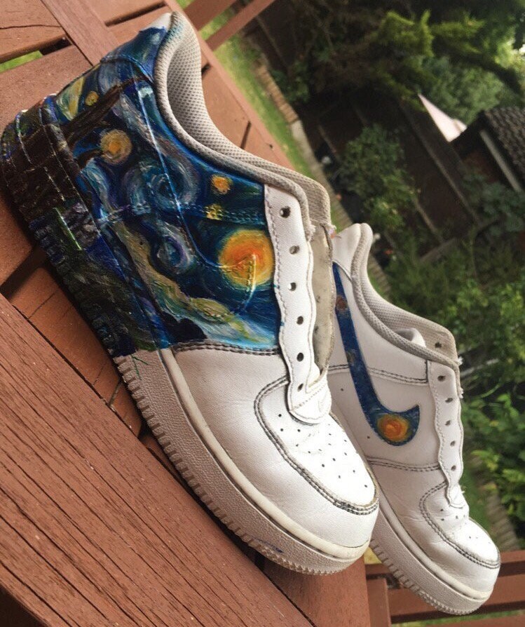 nike air force 1 van gogh